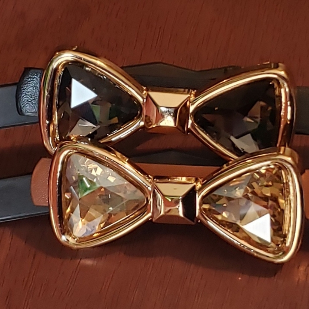 2 Diamond Bow Belts